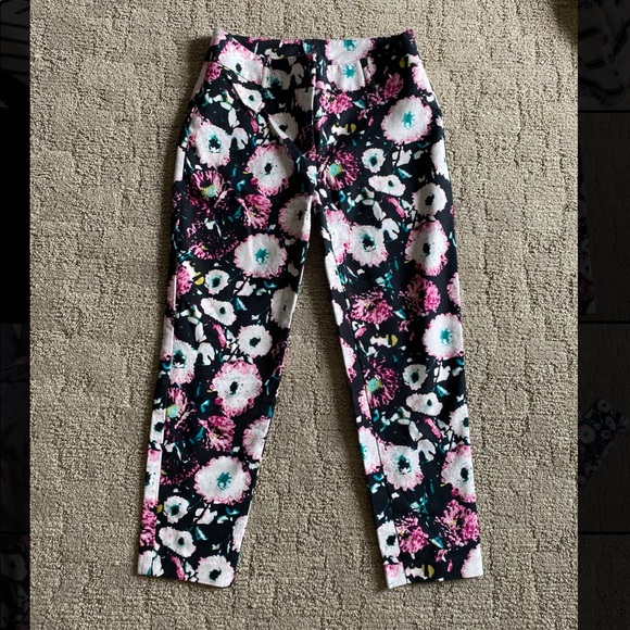 Nygard Black Label Floral Pants - Picture 1 of 7
